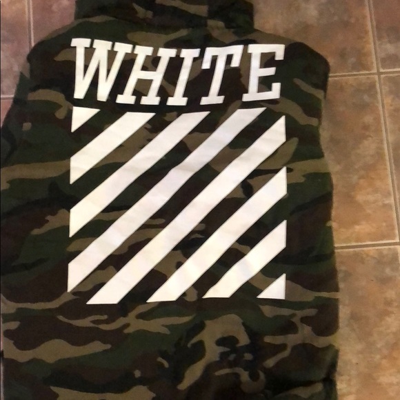 Main Label OFF-White Camo jacket Men’s XL - Picture 3 of 4